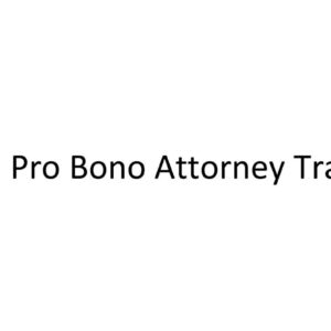 Victim Rights Law Center Pro Bono Attorney Training